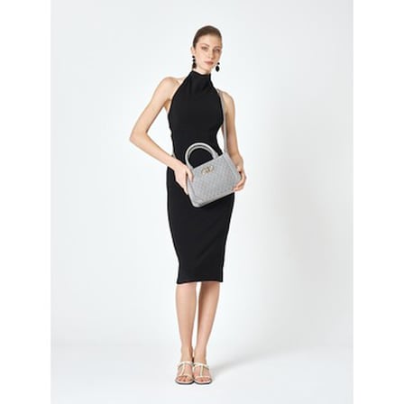 Pierre Cardin Platin Uzun Askılı Kol Çantası 05PO25Y2011-KAL