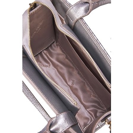 Pierre Cardin Platin Uzun Askılı Kol Çantası 05PO25Y2011-KAL