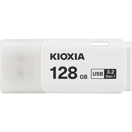 Kioxia 128GB U301 Beyaz USB 3.2 Gen 1 Flash
