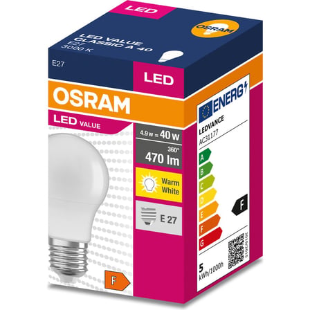4,9 W Güçte Sarı Işık Yayan LED Lamba Enerji Tasarruflu