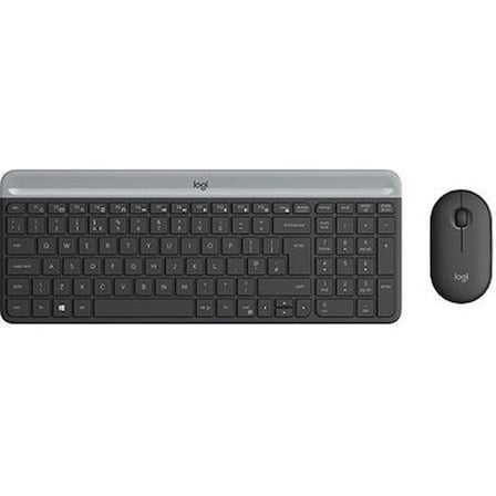 LOGITECH MK470 KABLOSUZ SET USB SİYAH