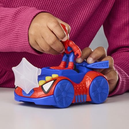 Spidey Web Crawler Aksiyon Figürü ve Oyuncak Seti
