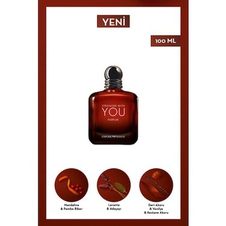 100 ml Erkek Parfümü Baharatlı ve Duyusal Koku
