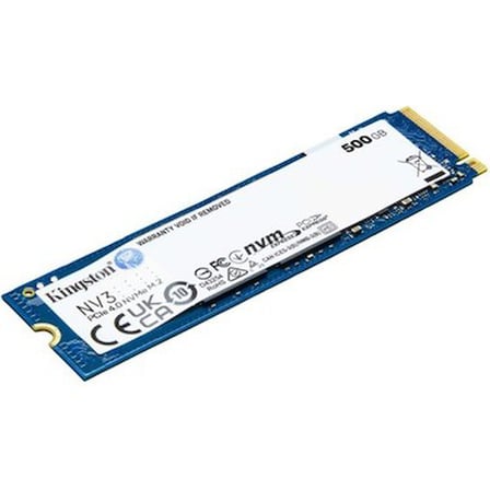 Kingston NV3 500GB M.2 NVMe PCIe 4.0 SSD 6000 MB/s Okuma 2200 MB/s Yazma