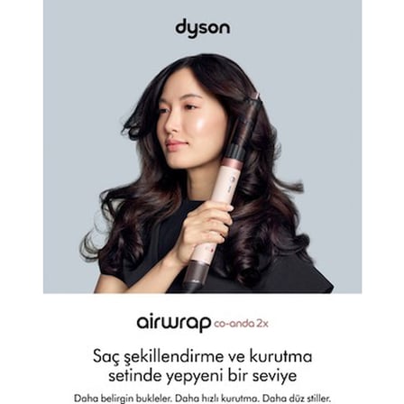 Dyson Airwrap Co-anda 2x™ saç şekillendirme ve kurutma seti (Ceramic