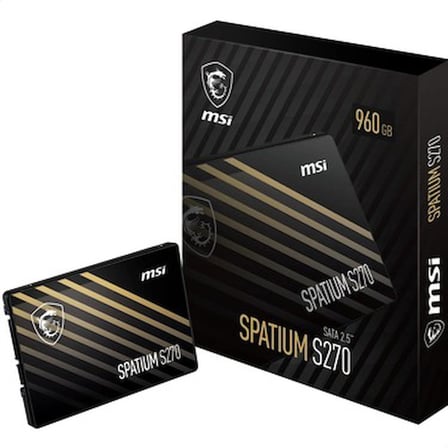 MSI SSD SPATIUM S270 SATA 2.5 960GB R:500