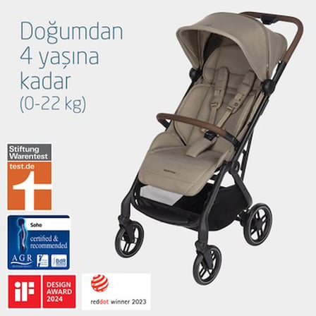 Kompakt Seyahat Bebek Arabası ile Kolay Taşıma