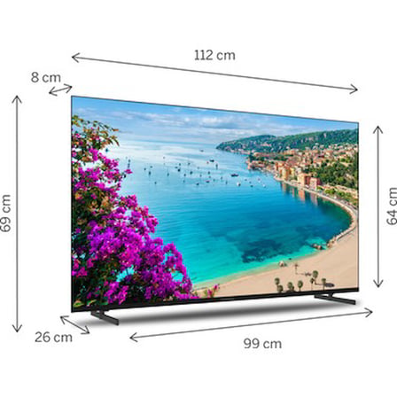 50 İnç 4K Ultra HD Smart LED TV, Gelişmiş Görüntü Kalitesi