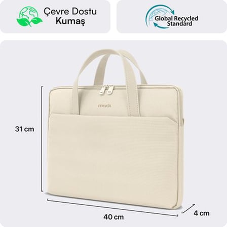 15.6" Notebook Çantası, Koruma Sağlayan Ergonomik Tasarım