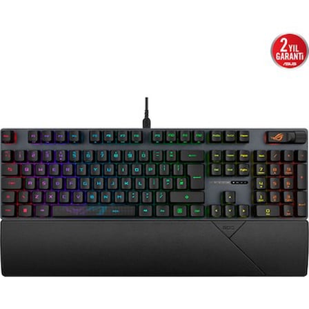 Asus ROG STRIX SCOPE II RX AURA SYNC RGB MEKANİK TÜRKÇE TUŞ DİZİLİMİ ROG RX RED SWITCH IP57 MULTI