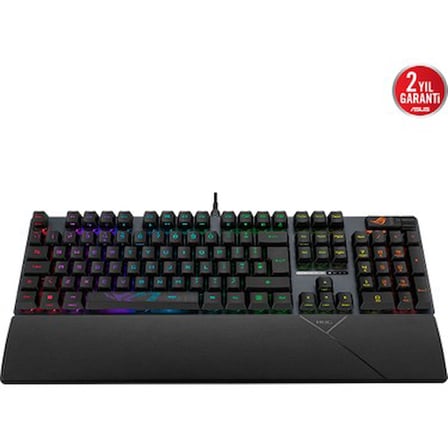 Asus ROG STRIX SCOPE II RX AURA SYNC RGB MEKANİK TÜRKÇE TUŞ DİZİLİMİ ROG RX RED SWITCH IP57 MULTI