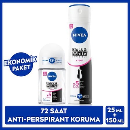Kadın Deodorant 150ml ve Mini Roll-on Seti Taze Koku