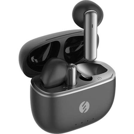 Gerçek Kablosuz Bluetooth 5.1 Siyah Dokunmatik Kulaklık Mikrofonlu