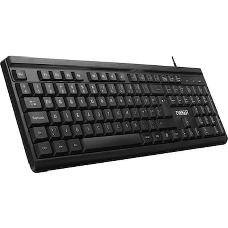 Everest KB-741F Siyah-Gri USB 2 Metre Bakır Kablolu Tamamen Türkçe F