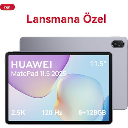 Yeni MatePad Tablet, 11.5" Ekran ve 8GB RAM