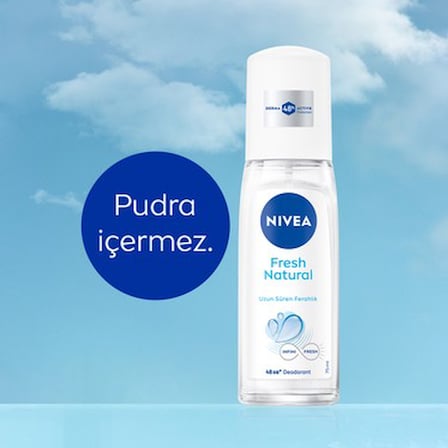 75 ml Uzun Süren Ferahlık Sunan Kadın Deodorant, Okyanus Özleri