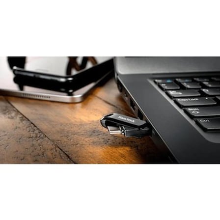 Sandisk Type-C Dual Drive Go 32GB USB 3.1 ile Şifre Koruma ve Hızlı Veri