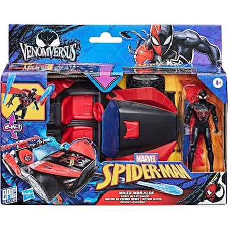 Spider-Man Araba ve Figür Seti Dönüştürülebilir Araçlı