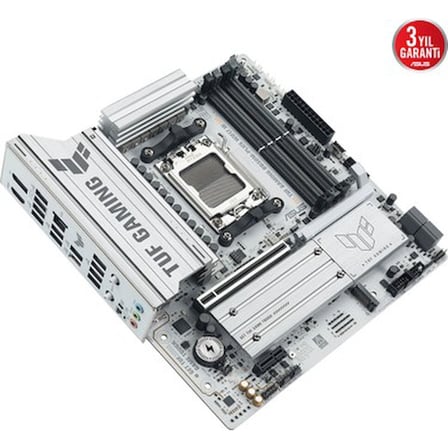 ASUS TUF GAMING B850M-PLUS WIFI7 W AMD B850 AM5 DDR5 8000 DP HDMI 3x M2 USB3.2 Gen 2x2 WiFi 7 + BT