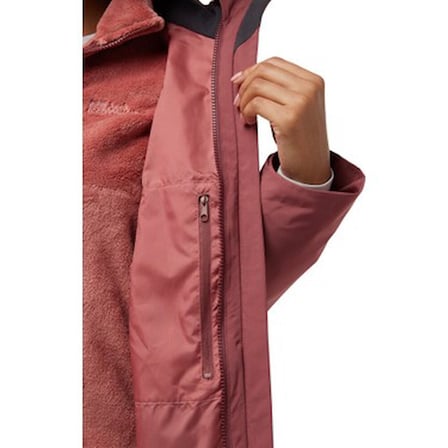 Kadın Outdoor Ceketi, 3'ü 1 Arada Fonksiyonel Tasarım