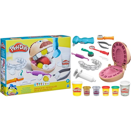 Dişçi temalı oyun seti - Eğlenceli Play-Doh seti