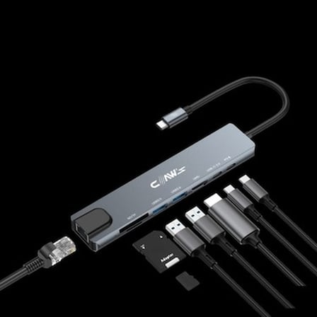 Çevirici Hub, 8in1 Özellikli Hızlı Şarj ve 4K HDMI Bağlantısı
