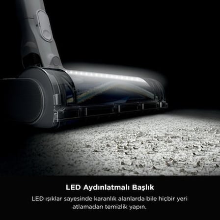 Shark Powerpro Turbo Başlıklı Şarjlı Dikey
