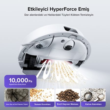 Akıllı Robot Süpürge, Yüksek Performans ve Etkili Temizlik
