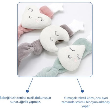 Damla Desenli Emzik Askısı ile Şık Tasarım