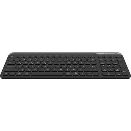 Everest KB-BT90 Siyah/gri Bluetooth+ 2.4ghz Telefon Tablet Standlı Şarjlı Q Mac/win/android/ıos