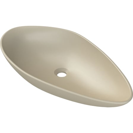 Mat Kapuçino Renkli Seramik 75 cm Lavabo, Şık