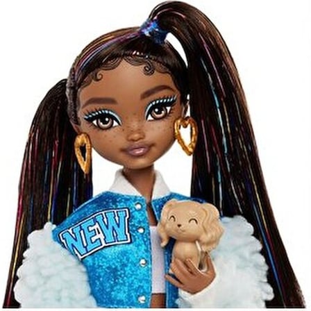 Renkli Desenli Barbie Bebek ile Eğlenceli Oyun Seti
