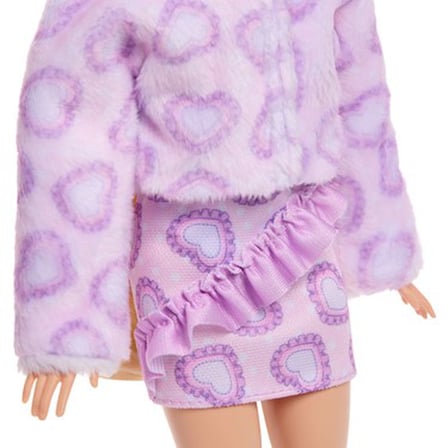Barbie® Cutie Reveal™ Serisi - Kedicik Bebek ve Aksesuarları, Yumuşak Dostlar Serisi Kedicik, 10
