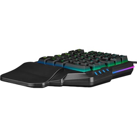 RGB LEDli 35 Tuşlu Mini Gaming Klavye, Kompakt Tasarım