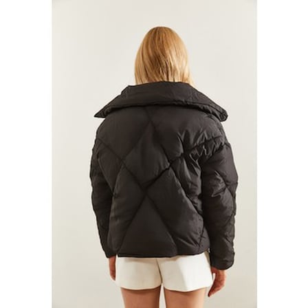Kadın Oversize Şişme Mont, Rahat ve Şık Tasarım