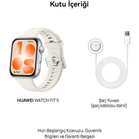 Beyaz Akıllı Saat, Gelişmiş Uyku Takibi ve Uzun Pil Süresi