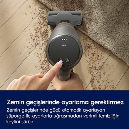 Electrolux EP82AB25UG 800 Serisi Animal Dikey Şarjlı Süpürge, 10 Yıl Motor