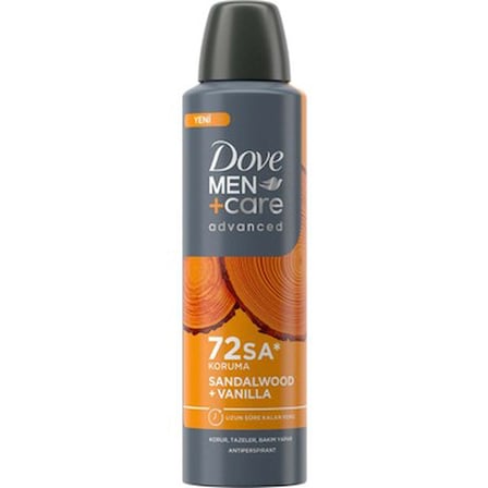 150 ml Sandalwood Vanilyalı Erkek Deodorant, 72 Saat Koruma Sağlar