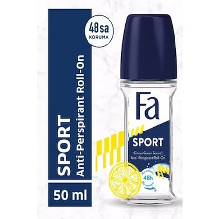50 ml Yeşil Turunçgil Ferahlığına Sahip Roll-On Deodorant