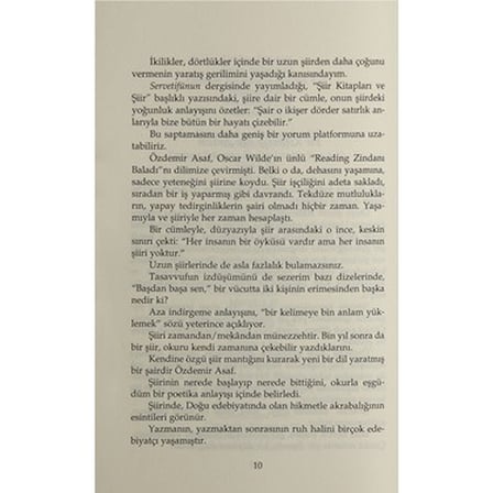 Dokuza Kadar On Kitabı