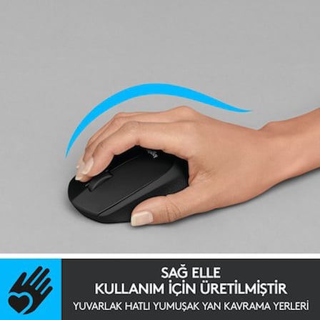 LOGITECH M330 SILENT KABLOSUZ SİYAH