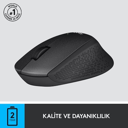 LOGITECH M330 SILENT KABLOSUZ SİYAH