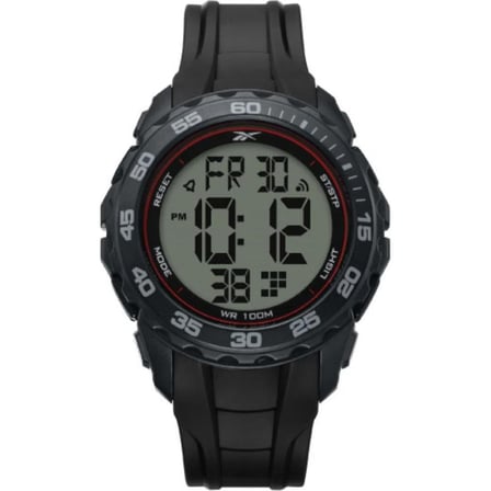 Reebok Rv-Fro-G9-Pbpb-Wr Erkek Kol Saati Siyah Silikon Kordon 10 ATM Suya Dayanıklı