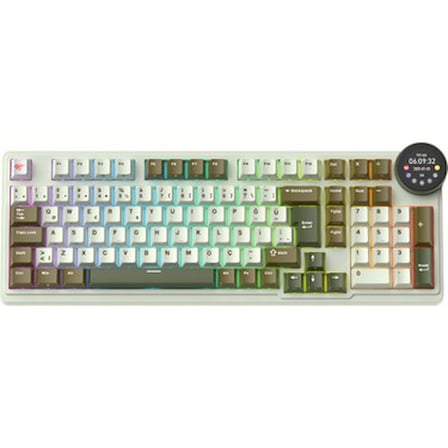 Havit Gamenote KB923L Pro Tri-Mode Kablosuz Mekanik Rgb Oyuncu Klavyesi – LCD
