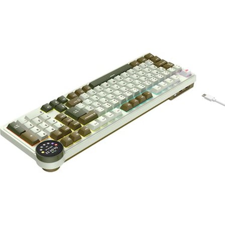 Havit Gamenote KB923L Pro Tri-Mode Kablosuz Mekanik Rgb Oyuncu Klavyesi – LCD