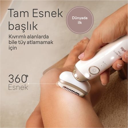 3D Epilatör Islak ve Kuru Kullanım için 40 Cımbız ile