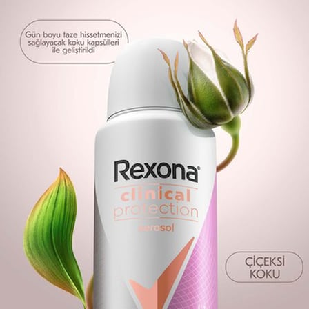 Rexona Kadın Clinical Protection Spray Deodorant Confidence 150