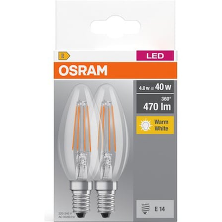 4W/2700K E14 LED Ampul ile Yüksek Verimlilik