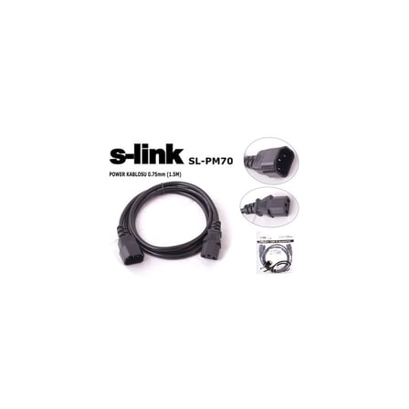 S-Link Sl-Pm70 1.5M 0.75Mm Monitör Power