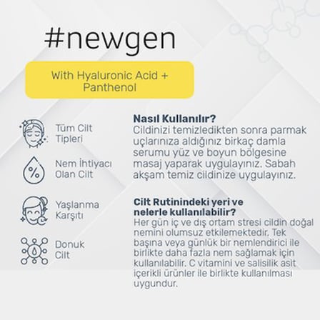 Cilt Bakım Serumu 30ml Pentavitin İçerikli